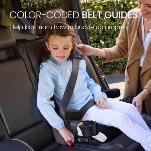 Britax UpNGo Click Backless Booster Car Seat – Lightweight and Slim with Rigid LATCH | 18.1 - 54.4kg | 116.8 - 160cm | 1 year warranty